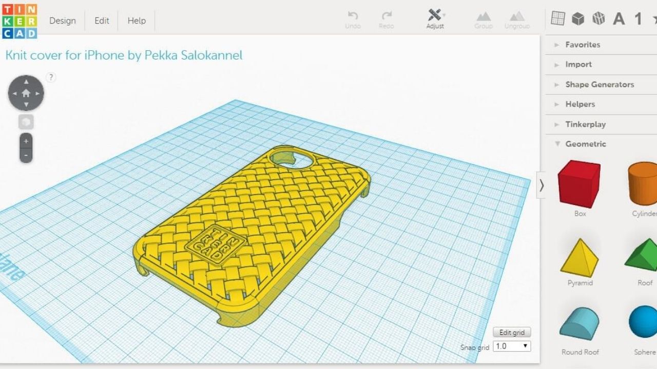 Tinkercad Screnshot 3